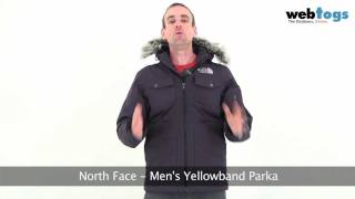 North Face Mens Yellowband Parka  Winter protection from the cold and wet [upl. by Iegres]