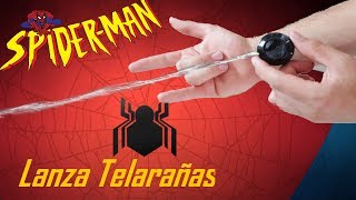 COMO HACER UN LANZA TELARAÑAS CASERO DE SPIDERMAN QUE FUNCIONA DE VERDAD HOMBRE ARAÑA [upl. by Nylirret]