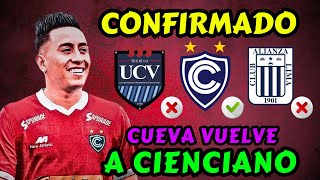 CHRISTIAN CUEVA FINALMENTE JUGARÁ EN CIENCIANO🔴💥 [upl. by Rizas]