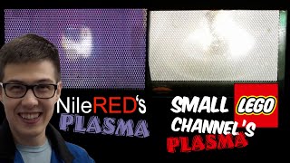 Melting fake LEGO in real PLASMA ☢☢☢ NOT NIGEL [upl. by Emorej]