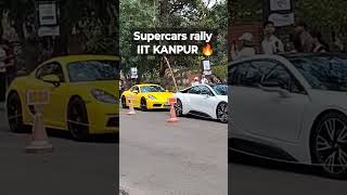 supercars rally iit kanpur techkriti iitkanpur techkriti iit techfest [upl. by Hafital]