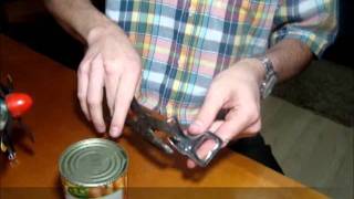 Abridor de Lata para Canhotos  Can Opener for Lefthanders [upl. by Bat874]