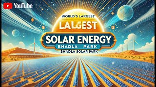 Bhadla Solar Park The worlds largest solar power plant renewableenergy solarplant facts scienc [upl. by Htebirol]