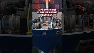 TOP 5 SPONSORSHIP COMPANIES FOR AUGUST 2025 DNS  MERCHANT NAVY trending viralvideo shorts [upl. by Liz208]