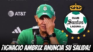 ENTÉRATE Ambriz ROMPE el SILENCIO sobre su salida  Noticias de Santos Laguna Hoy [upl. by Gilud]