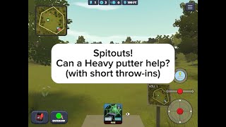 Spitouts Can a Heavy putter help  Disc Golf Valley [upl. by Erdnaid]