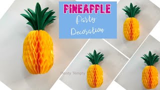 Easy Paper Crafts Pineapple Crafts With Paper Easy Art and Craft With Paper Simple Craft Ideas [upl. by Stephens]