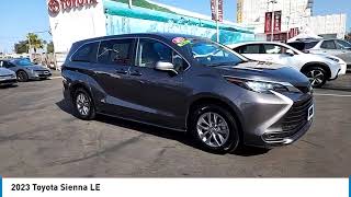 2023 Toyota Sienna Marina del Rey Los Angeles Santa Monica Culver City Inglewood CA PR158075 [upl. by Drews]