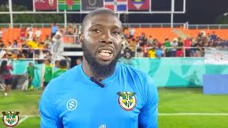 Dominica captain Glenson Prince post Concacaf match against [upl. by Emmeram]