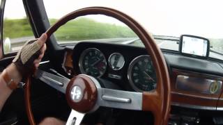 Alfa Romeo Giulia Super 1972 topspeed [upl. by Opiuuk]