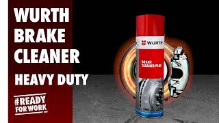 Wurth Brake Cleaner [upl. by Natsirk]