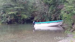 Rio Puelo con lluvia Cochamo Chile [upl. by Jacquelyn]