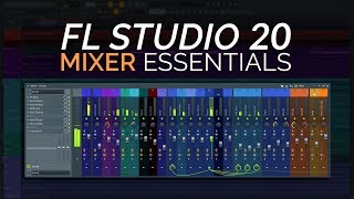 FL Studio Basics  The Mixer [upl. by Nwahsaj875]