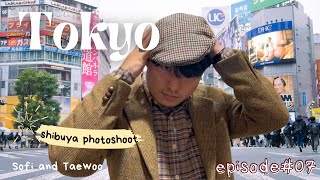 Photoshoot in Shibuya  Shimokitazawa  International Couple Vlog [upl. by Bekha]