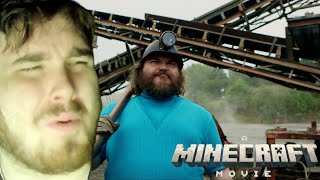 I AM STEVE A Minecraft Movie  Official Trailer Reaction [upl. by Sosthena]