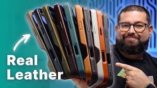 Best iPhone 16 Leather Cases You Can Get Right Now [upl. by Nagard]