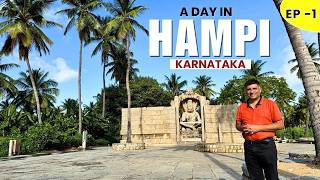 EP  1 A Day in Hampi Karnataka  Only episode of Vijayanagar kingdom on visa2explore [upl. by Servetnick]