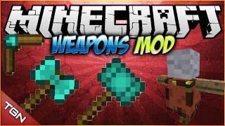 Como instalar Balkons Weapons Mod Para Minecraft 172  1710 NEW 2020 [upl. by Rehpotsyrk]