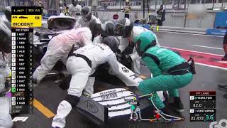 Formula 1  The best Mercedes pitstop in the 2019 German GP [upl. by Pik358]