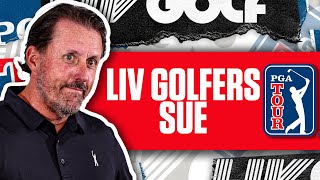 Phil Mickelson among 11 LIV Golfers SUING PGA Tour BREAKDOWN  Analysis  CBS Sports HQ [upl. by Arebma]