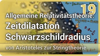 Allgemeine Relativitätstheorie • Zeitdilatation Schwarzschildradius AzS 19  Josef M Gaßner [upl. by Laynad]