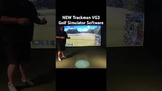 NEW Trackman VG3 Golf Simulator Software trackman golfsimulator indoorgolf launchmonitor [upl. by Dloreg]