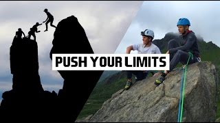 PUSH YOUR LIMITS • Climbing amp JUMPING quotThe Hornsquot  Svolværgeita [upl. by Ailedamla]