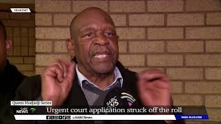 Queen Modjadji Series  Urgent court application struck off the roll [upl. by Gemma]