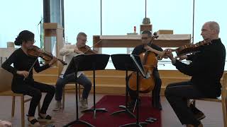 The Borealis Quartet  2024 Summer School Music Program [upl. by Anaihr500]