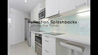 Cutting your Reflections splashback panel 2 of 7 by reflectionsconz [upl. by Ardet180]