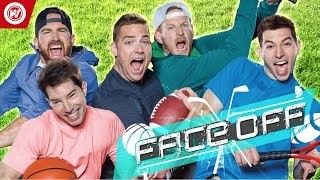 Dude Perfect Face Off  Greatest Moments [upl. by Hessney]