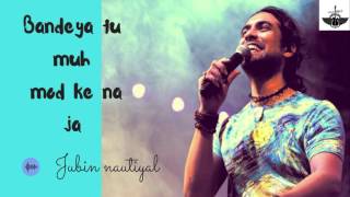 Bandeya Tu Muh Mod Kar Na Ja Better Then Orignal Jubin Nautiyal Jazbaa  live Singing [upl. by Arrat]