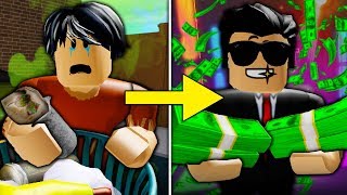 Poor To Rich Betrayed by His Friend  A Sad Roblox Bloxburg Movie Part 8 [upl. by Coralyn]