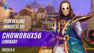 259K HEALING IMMORTAL X11 CHOWOBUX56 JENOS PALADINS COMPETITIVE DIAMOND LUMINARY [upl. by Garik]