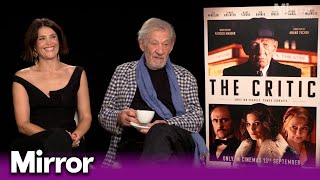 Sir Ian McKellen and Gemma Arterton talk about their roles in 1930s Theatreland drama The Critic [upl. by Atsylac]