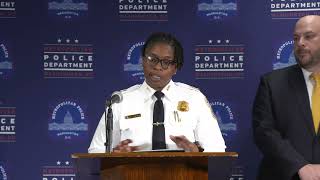 MPD Officials Announce Arrest In Double Homicide Investigation [upl. by Mcknight275]