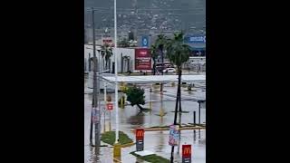 Así evitó un saqueo a Walmart la guardia nacional viralvideo lluvia huracan desastre john fyp [upl. by Athena]