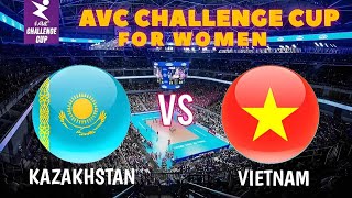 VIETNAM vs KAZAKHSTAN AVC CHALLENGE CUP 2024 LIVE SCOREBOARD [upl. by Phiona853]