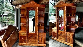 glass Dressing table new design furniture wood Shagun [upl. by Eenor]