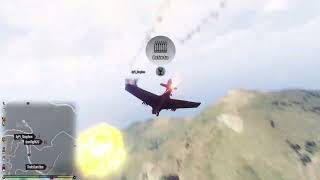 GTA Online  Starling VS F160 Raiju  Molotok  Lazer [upl. by Enimassej663]