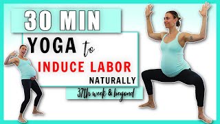 30 min  Yoga To Induce Labor Naturally I Pregnancy Yoga I 432 Hz Healing Music for The Body amp Soul [upl. by Sibeal]