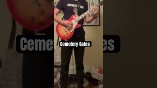 Cemetery Gates Guitar Cover metal guitar pantera [upl. by Hgielrak]