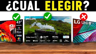 😮 Los 5 Mejores Televisores 43 Pulgadas 2024  Mejores Smart tv 4k de 43 Pulgadas [upl. by Gem80]