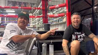 Exclusive FULL interview Jose Ramirez in camp for Commey with Robert Garcia  esnews boxing [upl. by Roobbie]