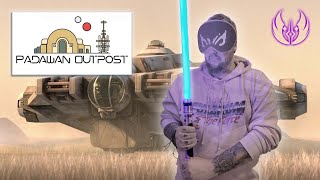 Kanan Jarrus Lightsaber From Padawan Outpost Review [upl. by Novrej]