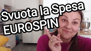 🛒Svuota la Spesa EUROSPIN🛒 svuotaspesa vlog home homemade eurospin [upl. by Adnowat]