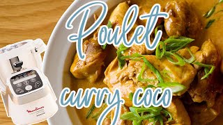 Recettes Companion — POULET CURRY AU LAIT DE COCO [upl. by Eirehs]