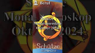 Schütze BERUF 👷‍♀️ Horoskop Oktober 2024 [upl. by Claudianus]