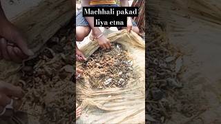 Machhali pakad liya hai Etna shara  mini vlog viral [upl. by Anialad]