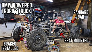 1000cc Trophy Truck Go Kart Build Pt 11 [upl. by Oringa]